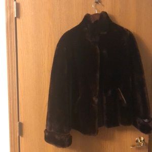 Short body mink coat
